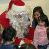 Santa Claus and la Befana at The Dante Alighieri School. December 12, 2009.